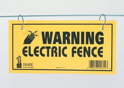 #1614-3 Electric Fence Warning Sign